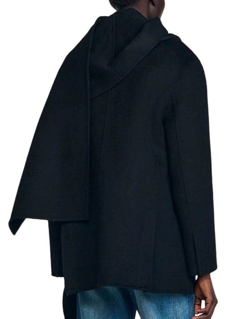 Victorien Wool Scarf Jacket — image 2 of 6